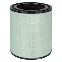 99.99% Filter efficiency air purifier cylindrical hepa filter